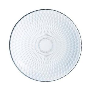 Dinner plate 25 cm Clear